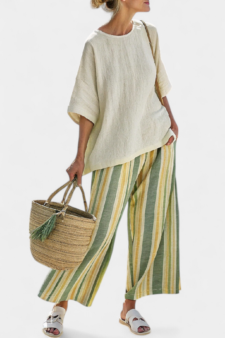 Harbor Lane — Striped Flow Set