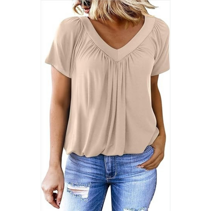KATHLEEN | Women Casual V-Neck Top
