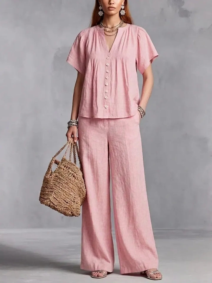 Women's Flow Wide-leg Pants Set