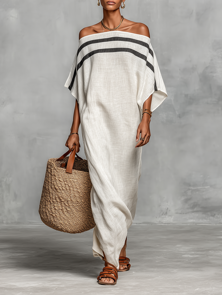Briella — The Off-Shoulder Breeze Maxi Dress