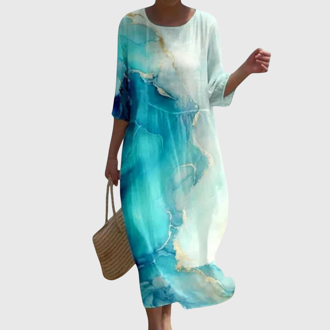 Hayley | Stylish Floral Maxi Dress