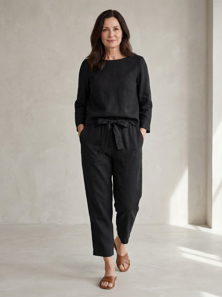 Seaside Flow — Relaxed Two-Piece Set