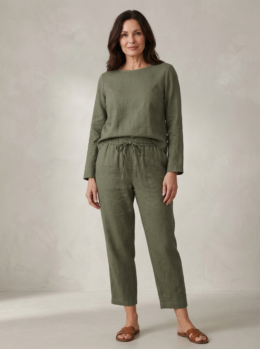 Seaside Flow — Relaxed Two-Piece Set