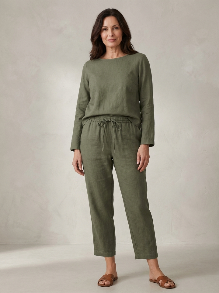 Seaside Flow — Relaxed Two-Piece Set