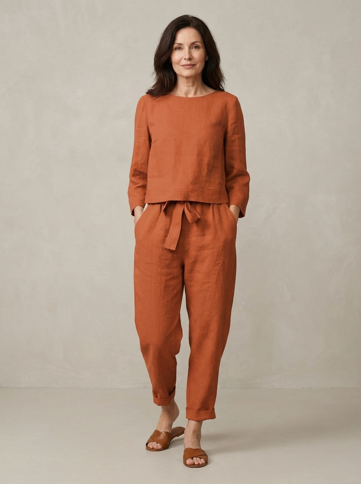 Seaside Flow — Relaxed Two-Piece Set