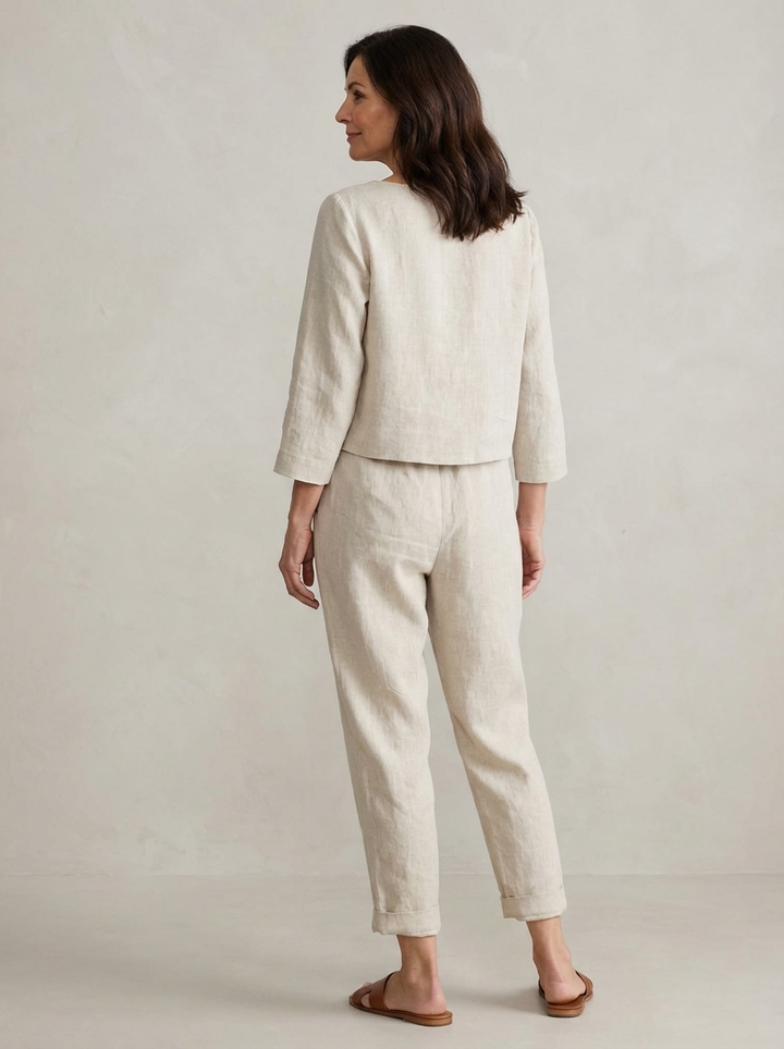 Seaside Flow — Relaxed Two-Piece Set
