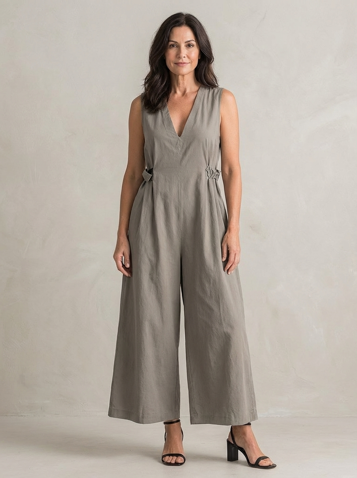 Saltwater & Sage — Breezy Flow Jumpsuit