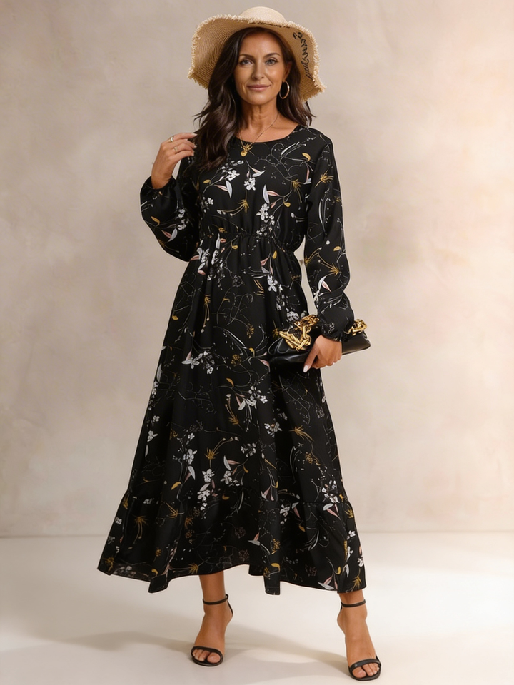 Maris | Maxi Dress – Natural Loose Fit
