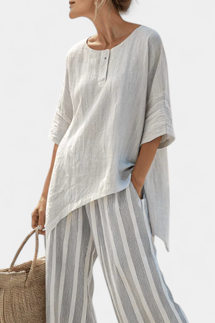 Terrace & Tide — Striped Ease Set