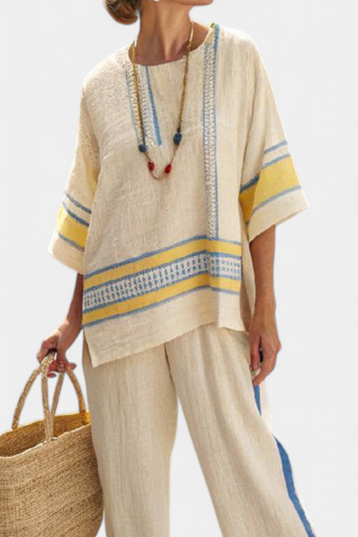 Coastal Loom — Embroidered Breeze Set
