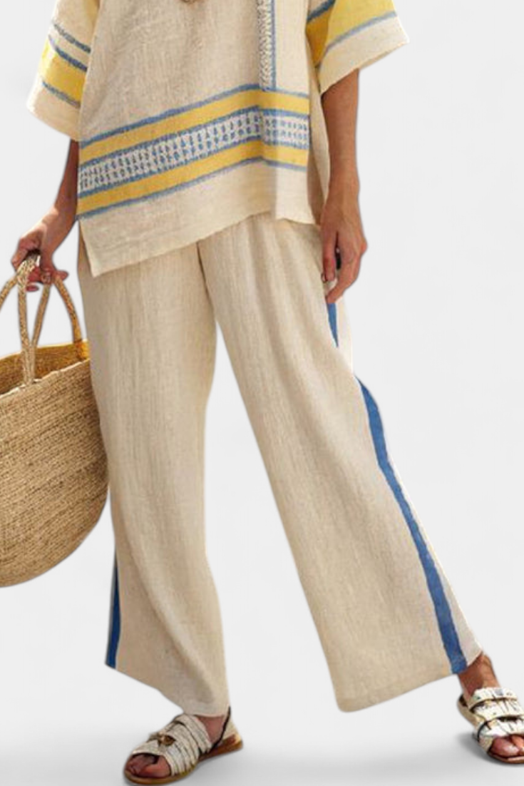 Coastal Loom — Embroidered Breeze Set