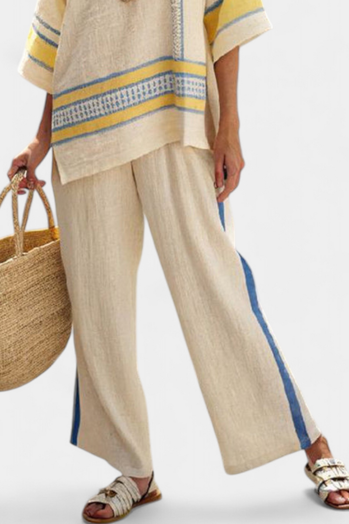 Coastal Loom — Embroidered Breeze Set