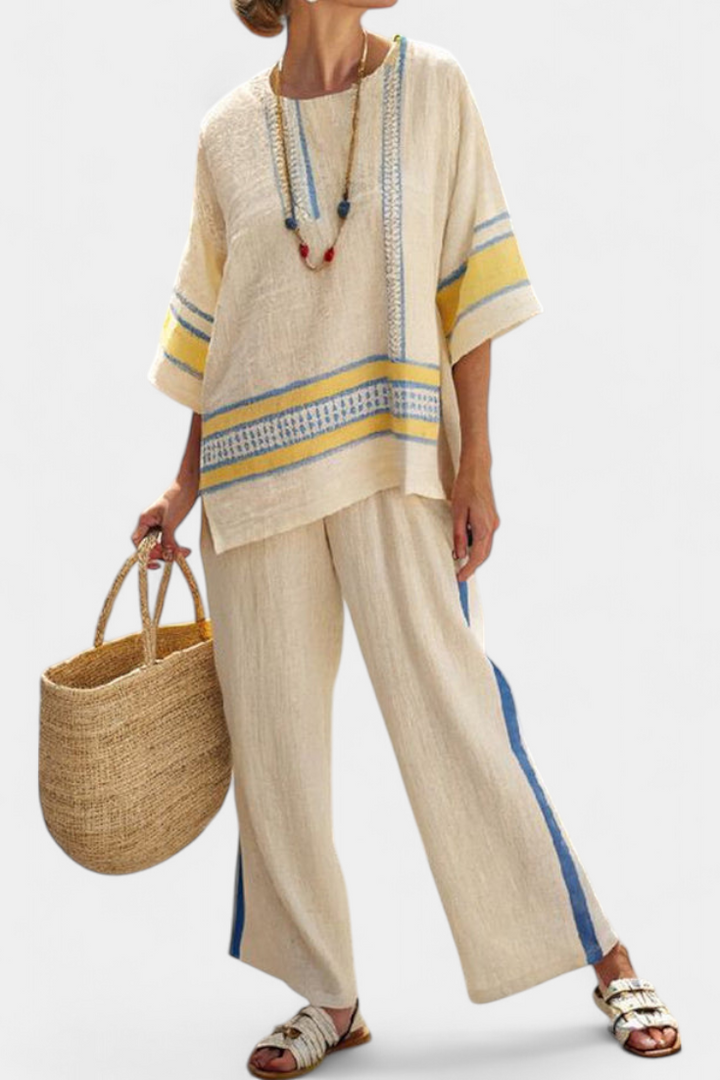 Coastal Loom — Embroidered Breeze Set