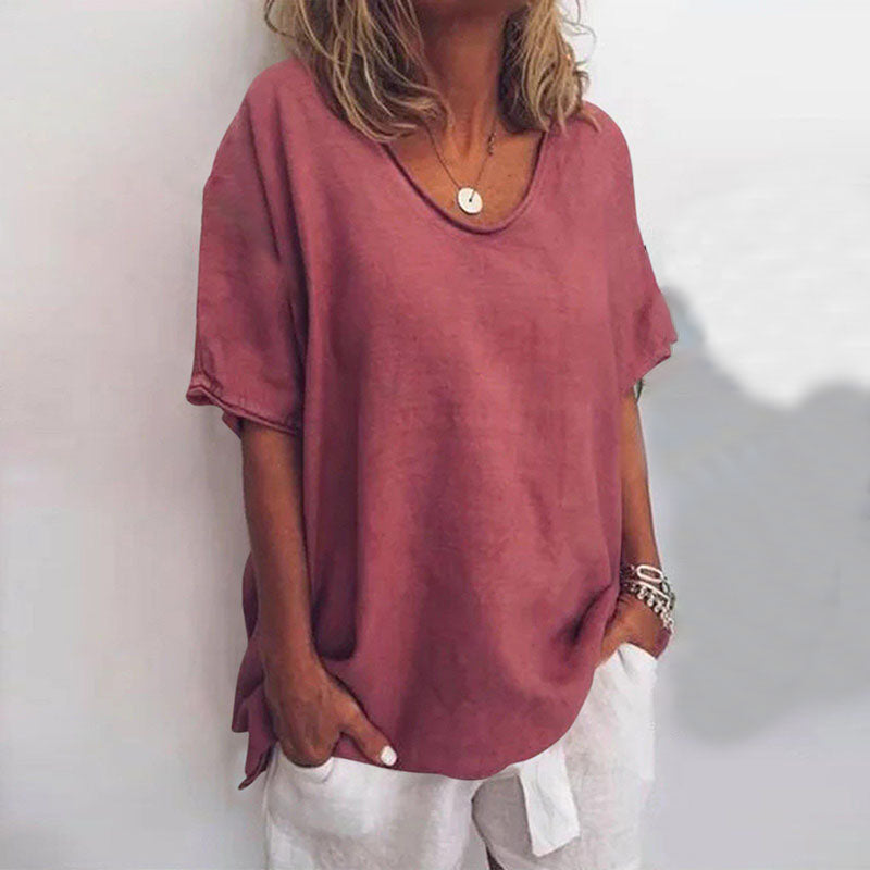 Callie| Comfy Loose Fit Top | Relaxed Style Meets Everyday Comfort