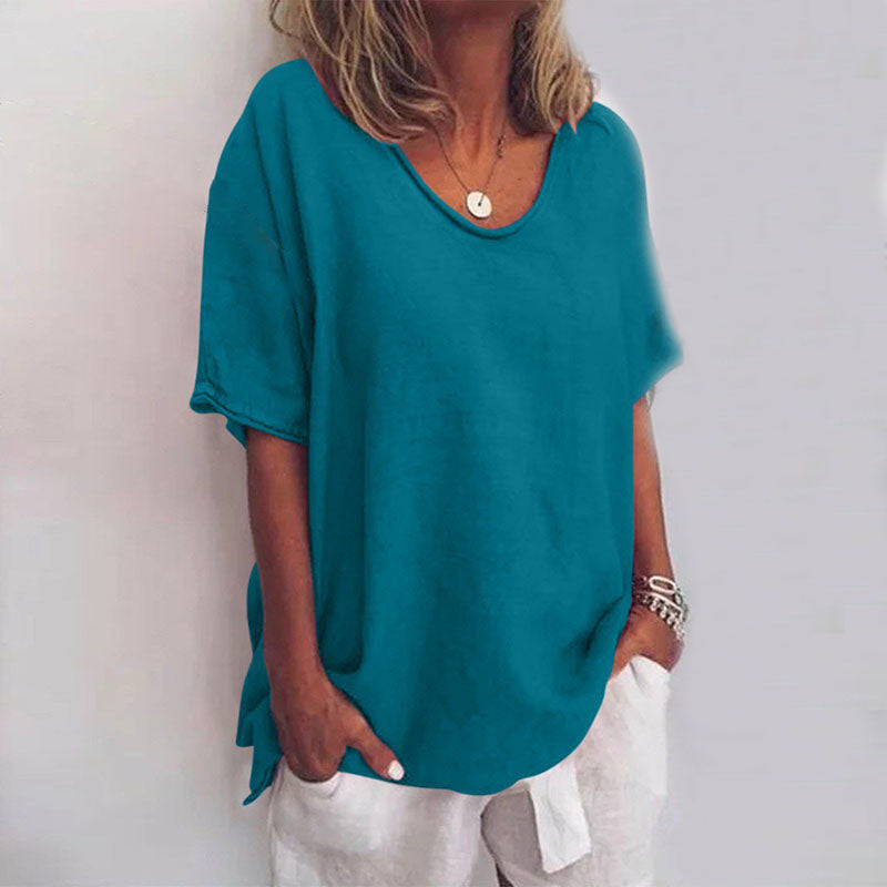 Callie| Comfy Loose Fit Top | Relaxed Style Meets Everyday Comfort