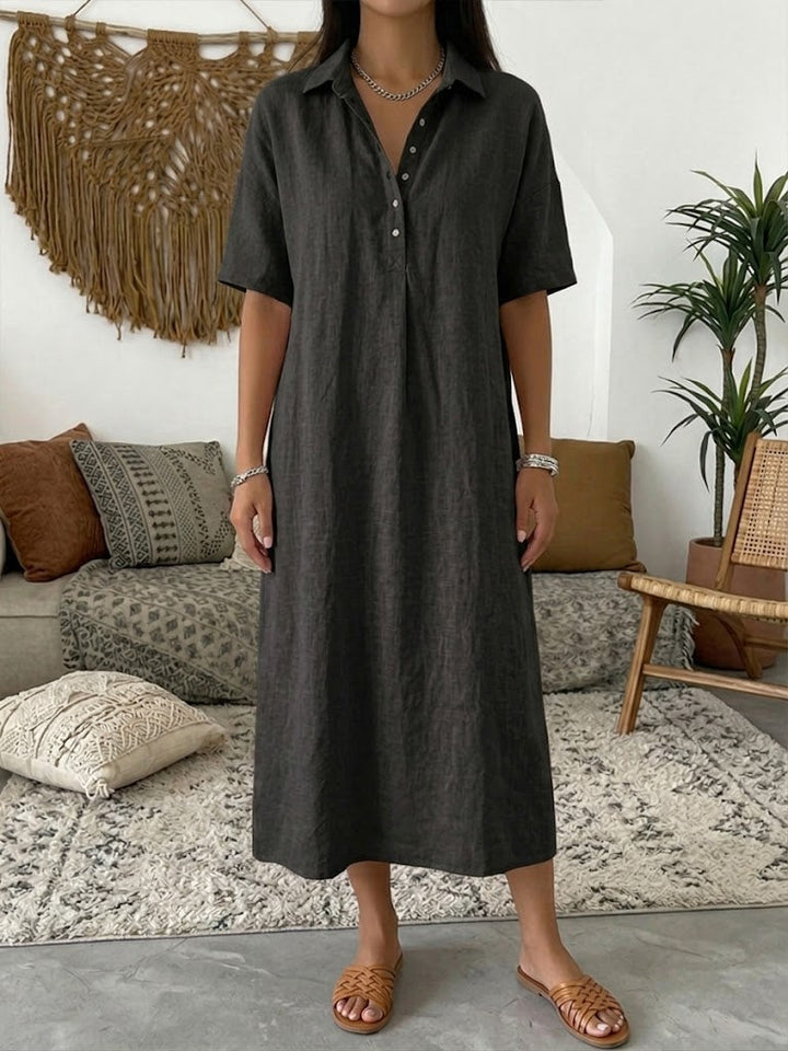 Côte Relaxed | Breathable blend Polo Dress