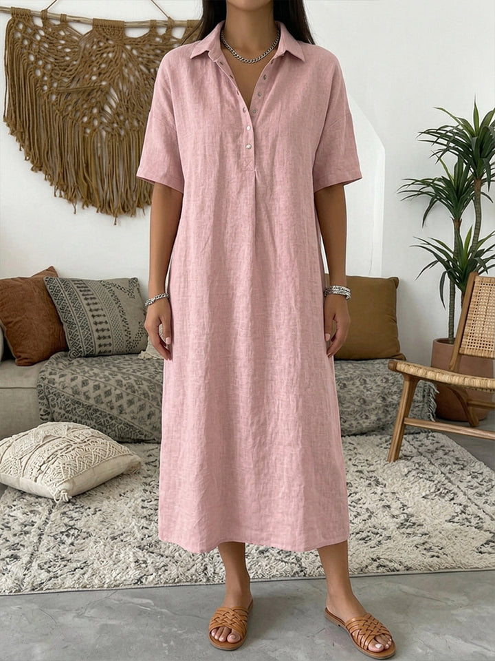 Côte Relaxed | Breathable blend Polo Dress