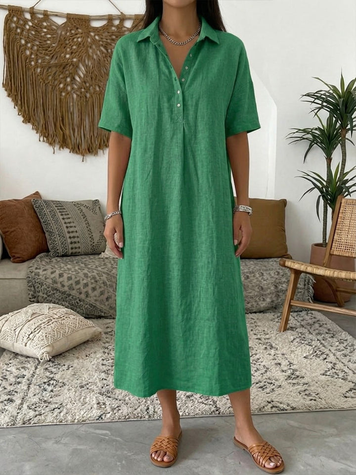Côte Relaxed | Breathable blend Polo Dress