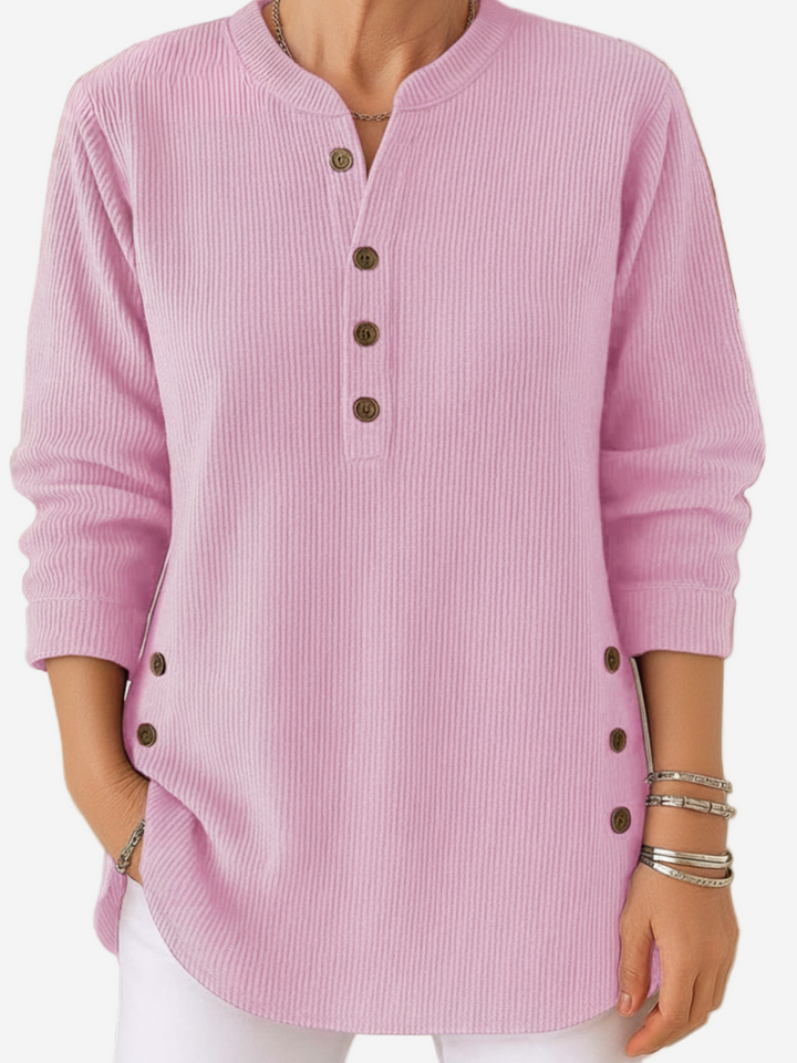 Harperly – Long Sleeve Solid Knitwear