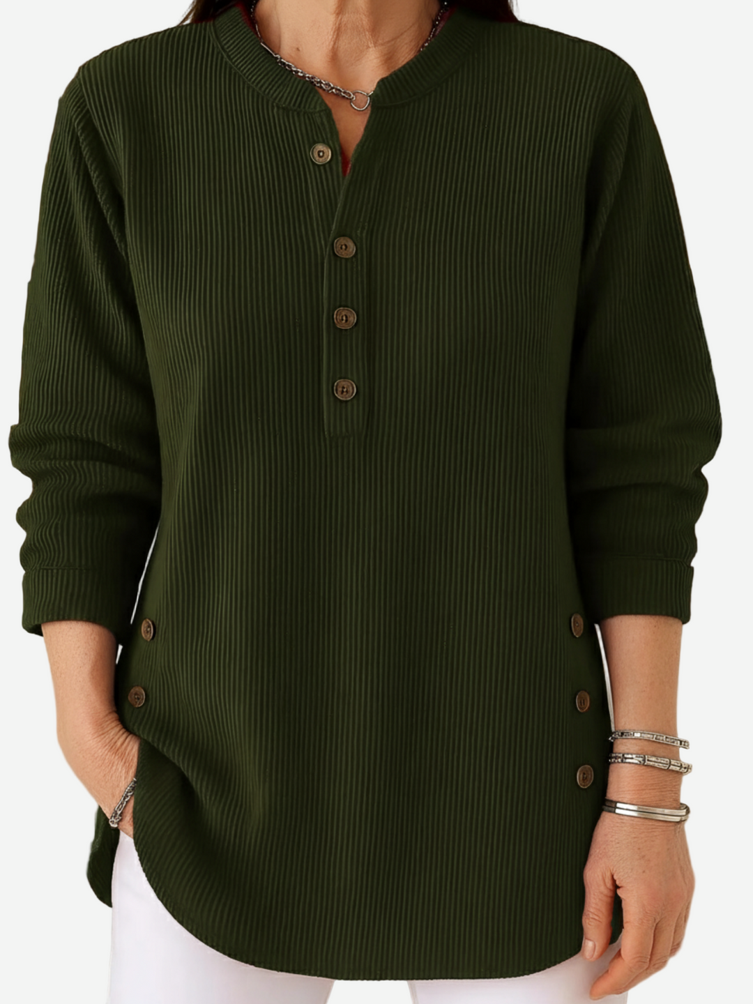 Harperly – Long Sleeve Solid Knitwear